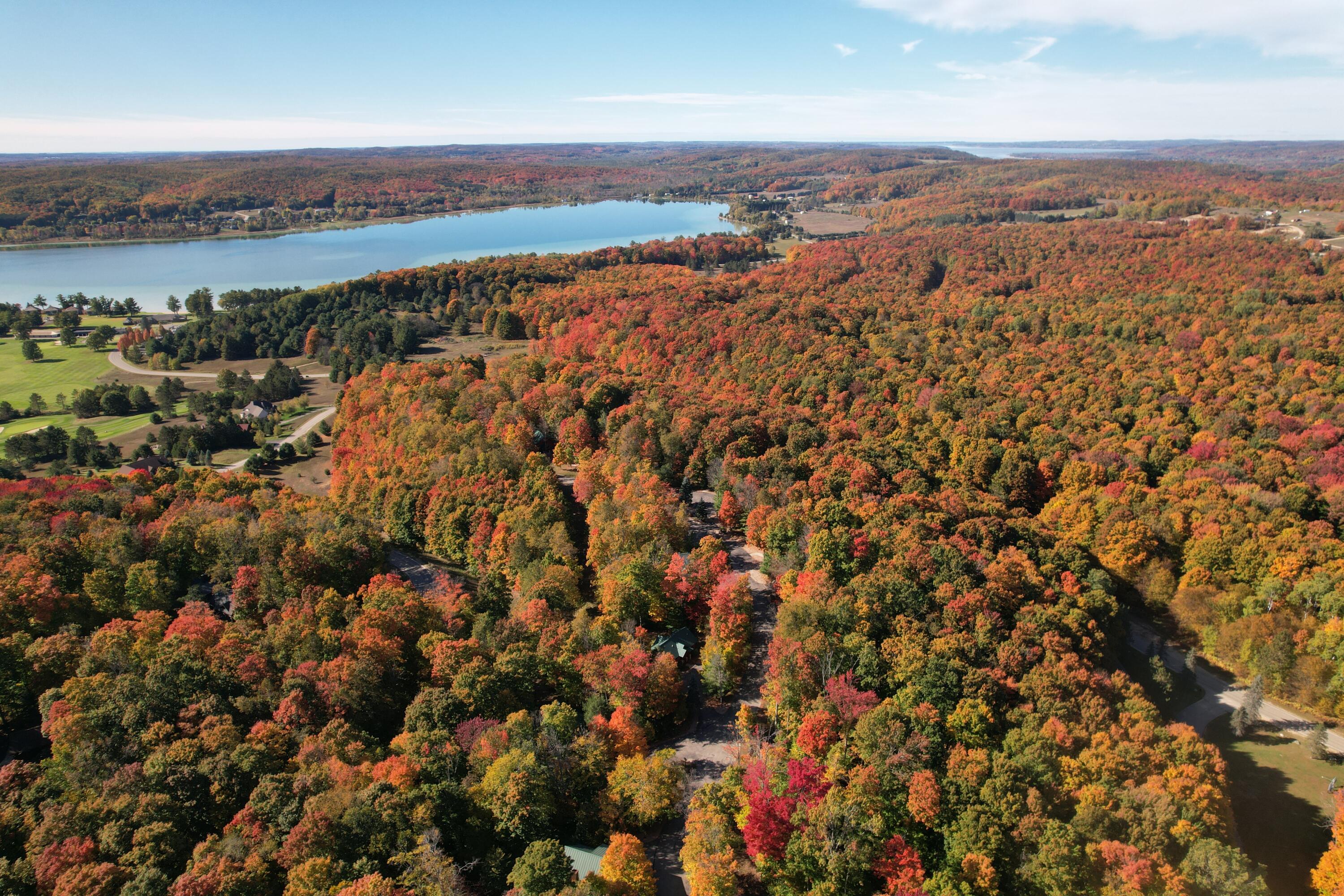 1268 Powder Ridge Drive Boyne Falls, MI 49713 - Photo 41 of 42 dji_fly_20251016_144442_112_176064045211