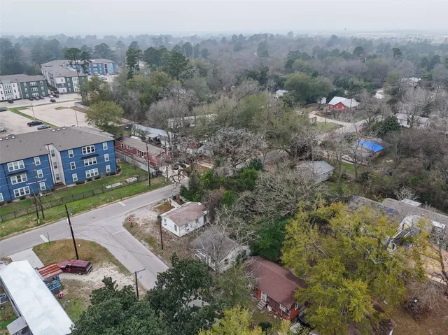 a view of a city from a balcony