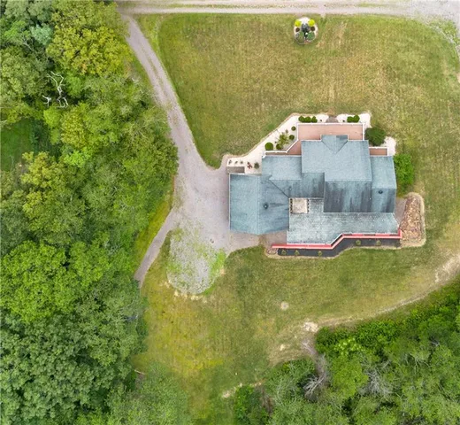 a view of swimming pool from a balcony