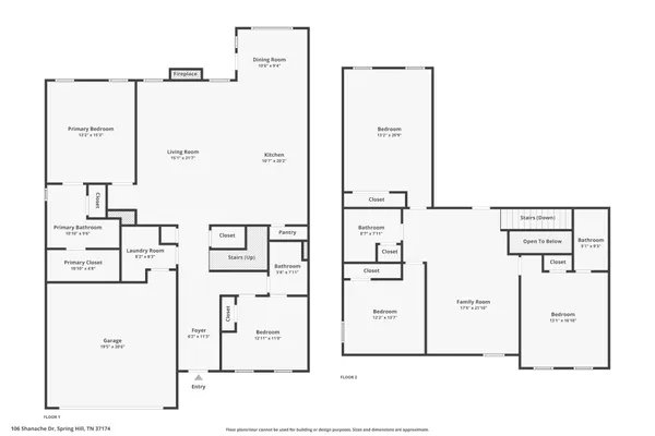 $2,950 | 106 Shanache Drive, Spring Hill, TN 37174