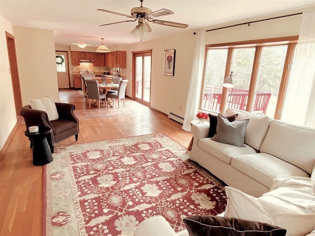 258 Old Warren Road Palmer, MA 01069 - Photo 6 of 24 a living room with furniture and a large window