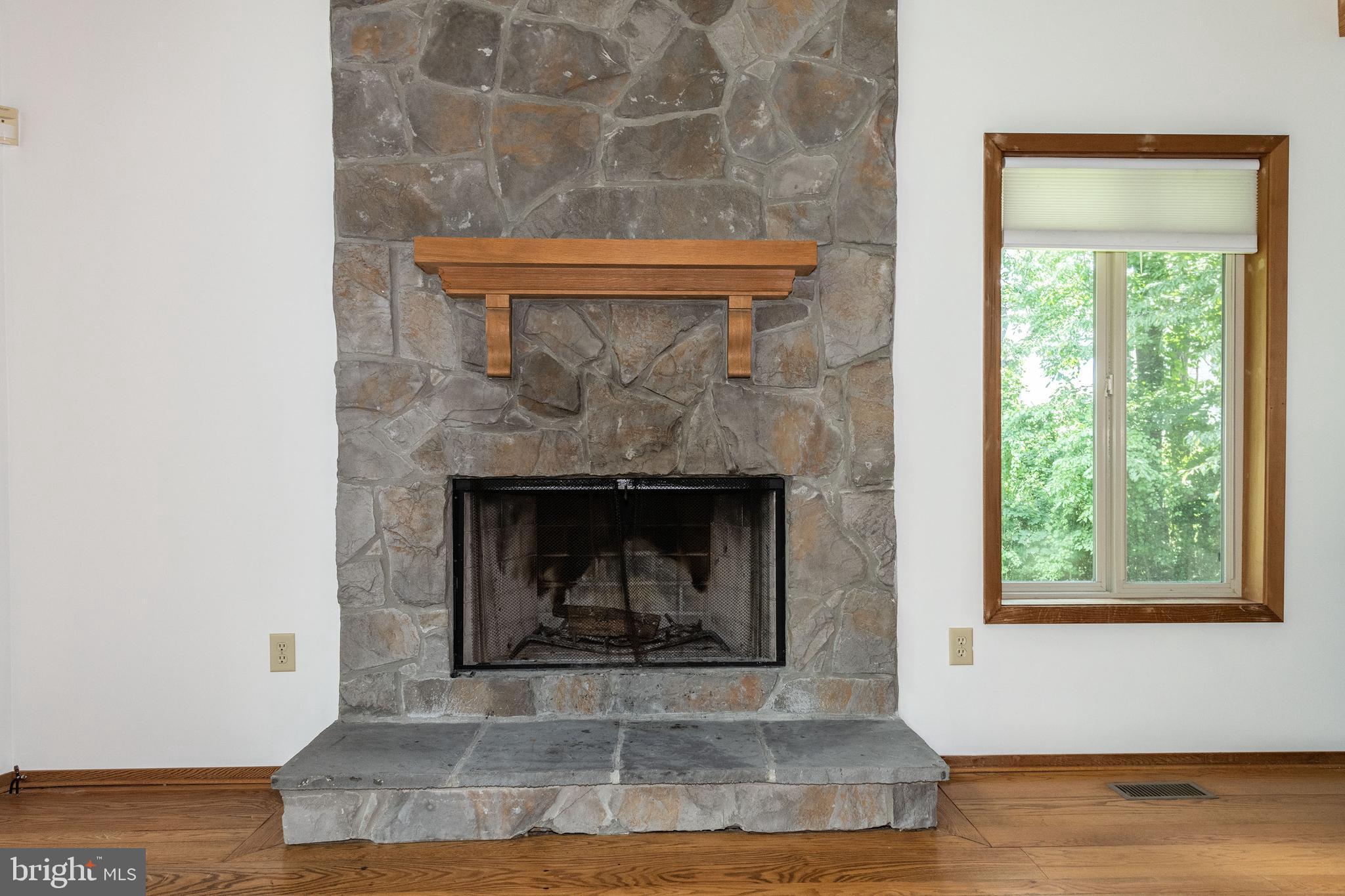 5945 Bartonsville Road Frederick, MD 21704 - Photo 6 of 24 Wood Burning Stone Fireplace