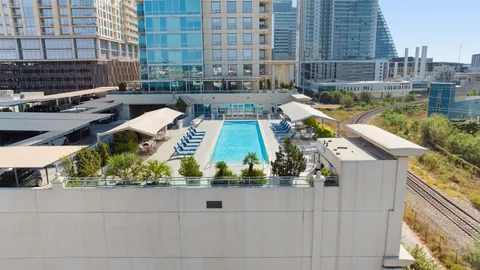 a view of terrace with seating space