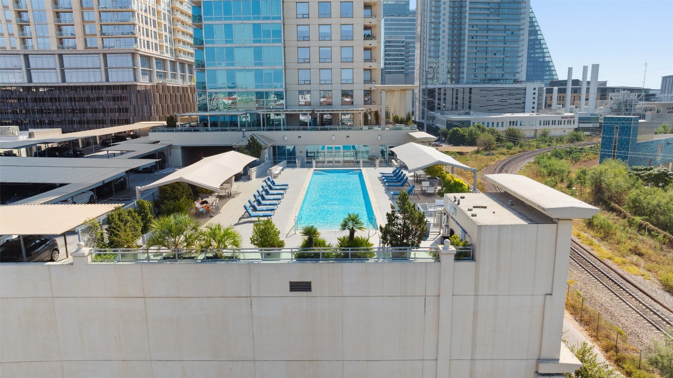 300 Bowie Street, Unit 1101 Austin, TX 78703 - Photo 2 of 40 a view of terrace with seating space