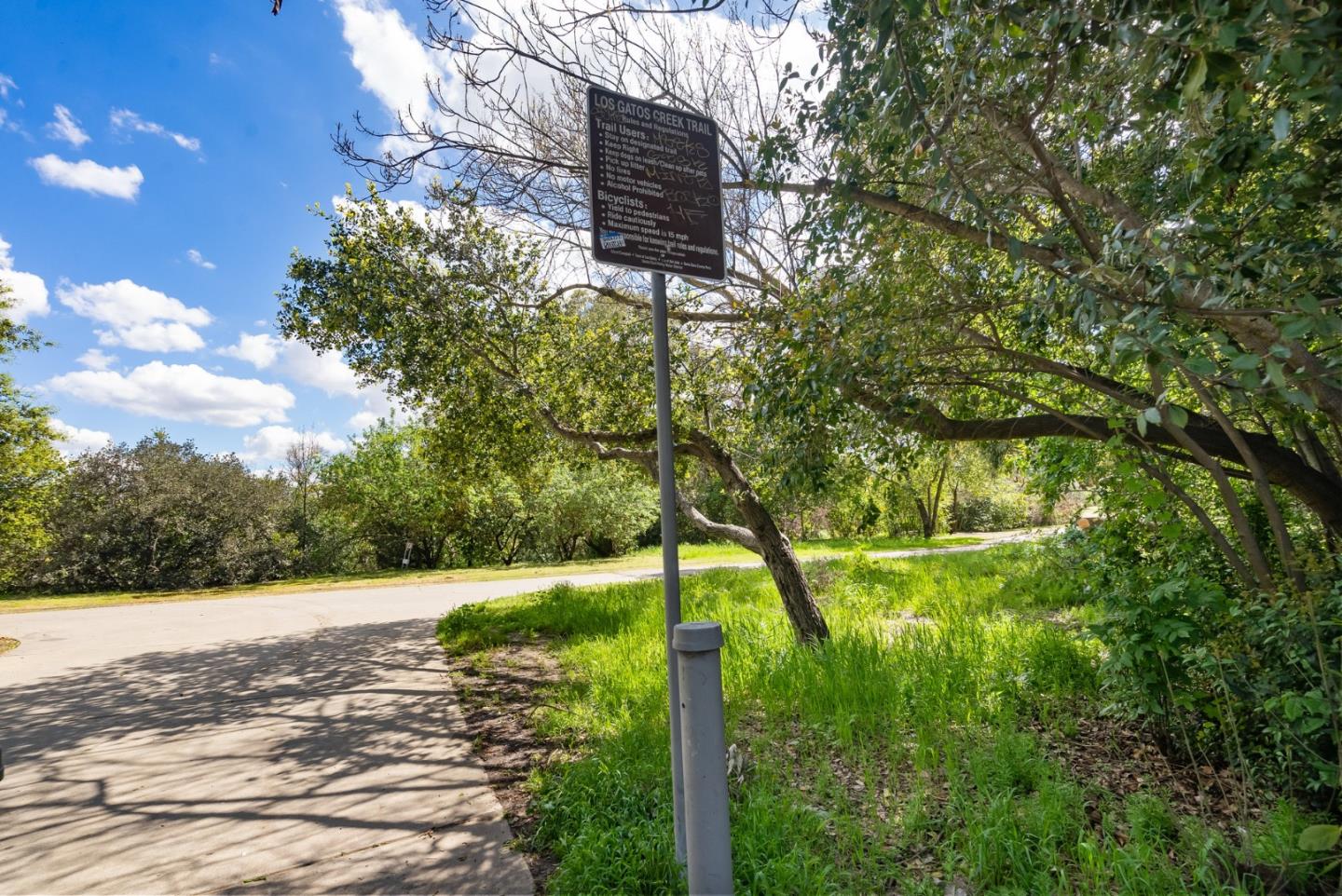 220 Watson Drive, Unit 2 Campbell, CA 95008 - Photo 28 of 34 a backyard of a house with lots of green space