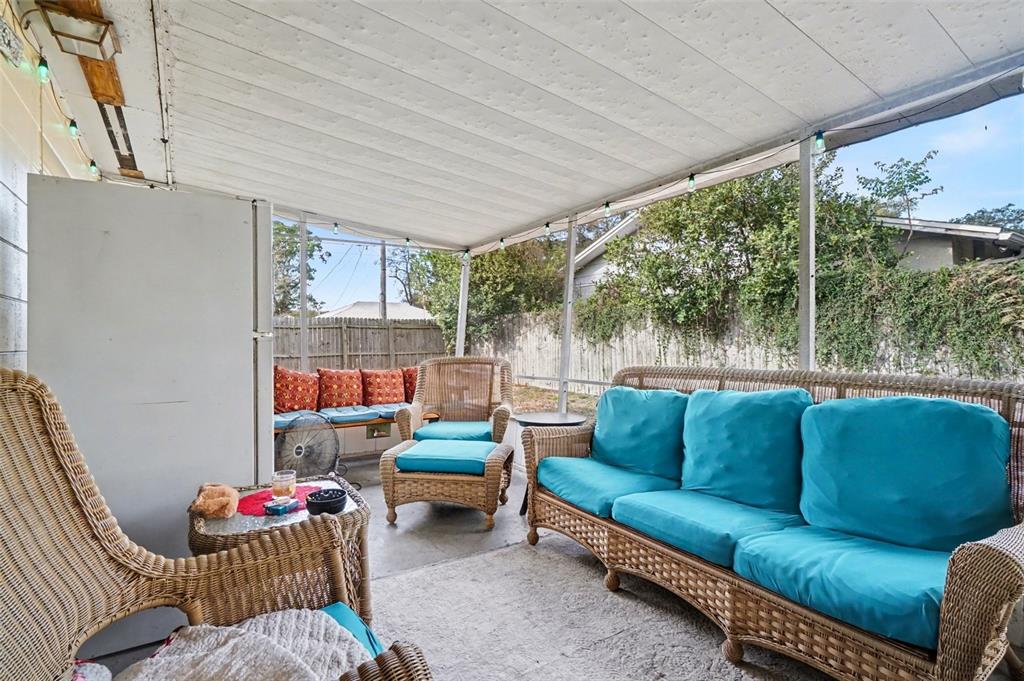 2300 Lake Road Fern Park, FL 32730 - Photo 20 of 25 a outdoor living space with furniture and a garden