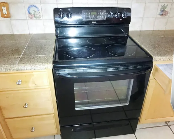 a close view of utility room