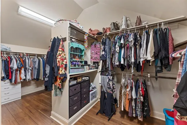 a living room with dining table