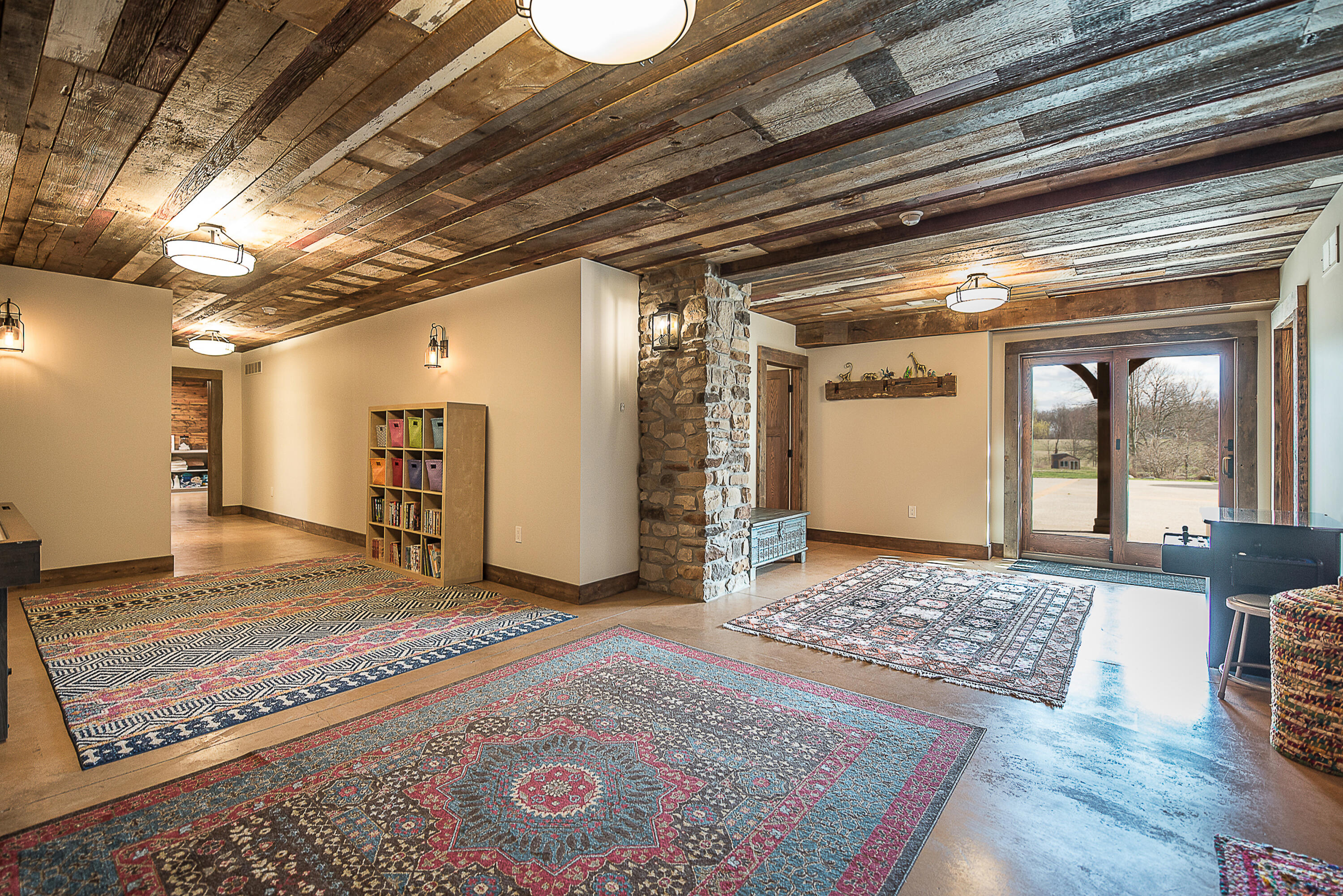 4569 Farrell Road Dexter, MI 48130 - Photo 73 of 99 Lower Level Sliding Glass Doors