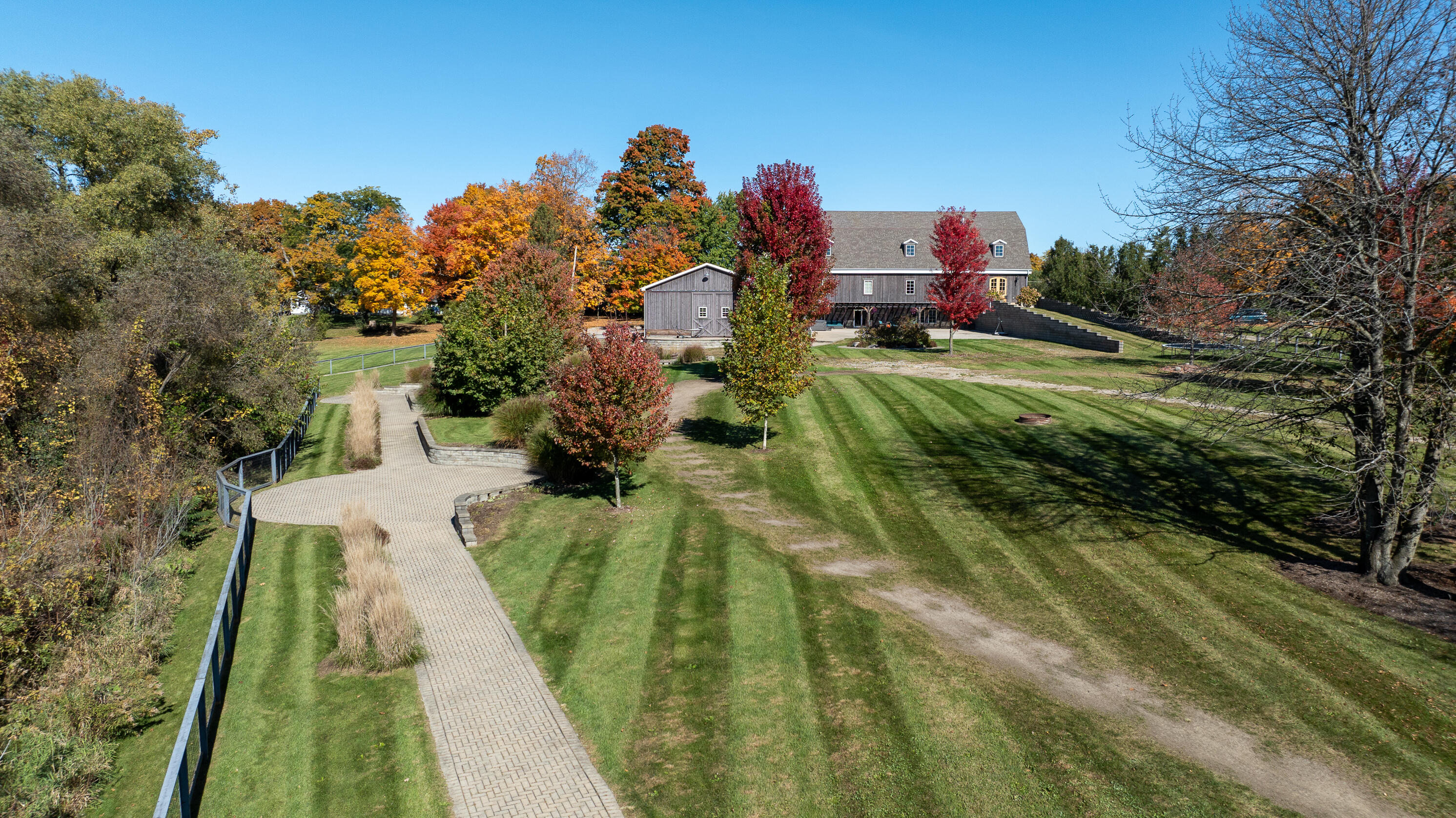 4569 Farrell Road Dexter, MI 48130 - Photo 93 of 99 Pond Viewing Patio