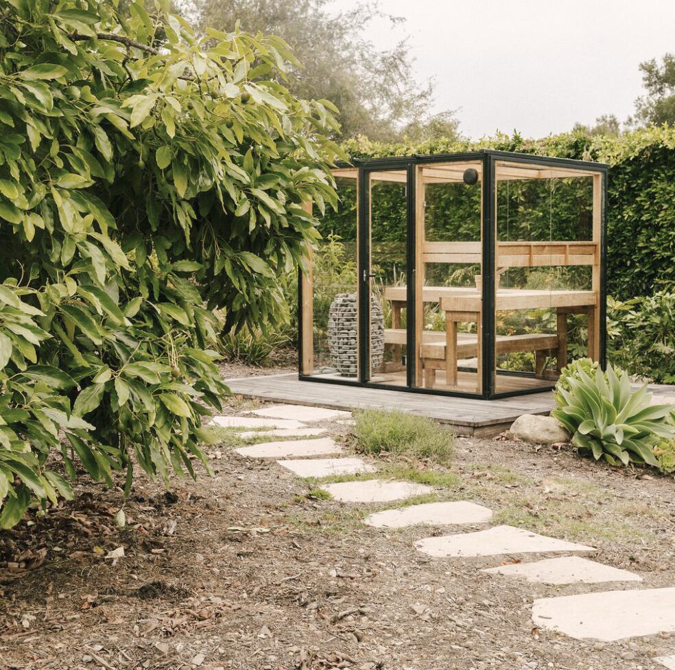 696 Romero Canyon Road Montecito, CA 93108 - Photo 24 of 39 glass sauna