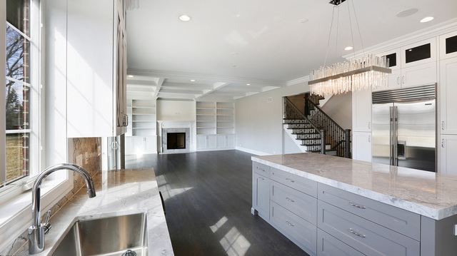 1851 Beechnut Road Northbrook, IL 60062 - Photo 12 of 40 a kitchen with counter top space and stainless steel appliances