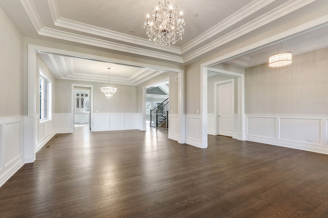 1851 Beechnut Road Northbrook, IL 60062 - Photo 15 of 40 a view of livingroom with hallway and wooden floor