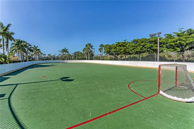 a view of a tennis court