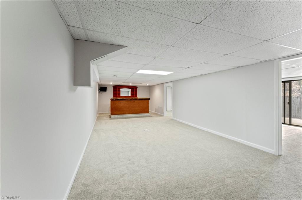 5401 Tower Road Greensboro, NC 27410 - Photo 17 of 21 Rec Room in Finished Walkout Basement