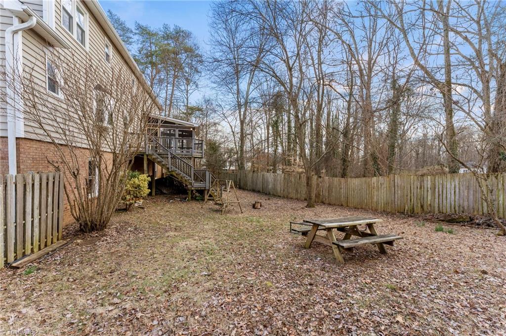 5401 Tower Road Greensboro, NC 27410 - Photo 21 of 21 Private lot and large backyard