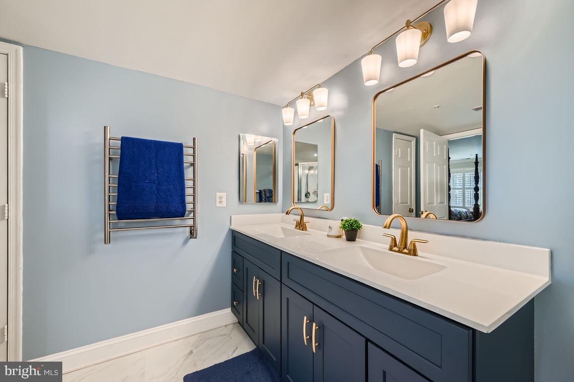 12320 Rosslare Ridge Road, Unit 304 Lutherville-Timonium, MD 21093 - Photo 26 of 48 New vanity, fixtures, hardware, mirrors, flooring
