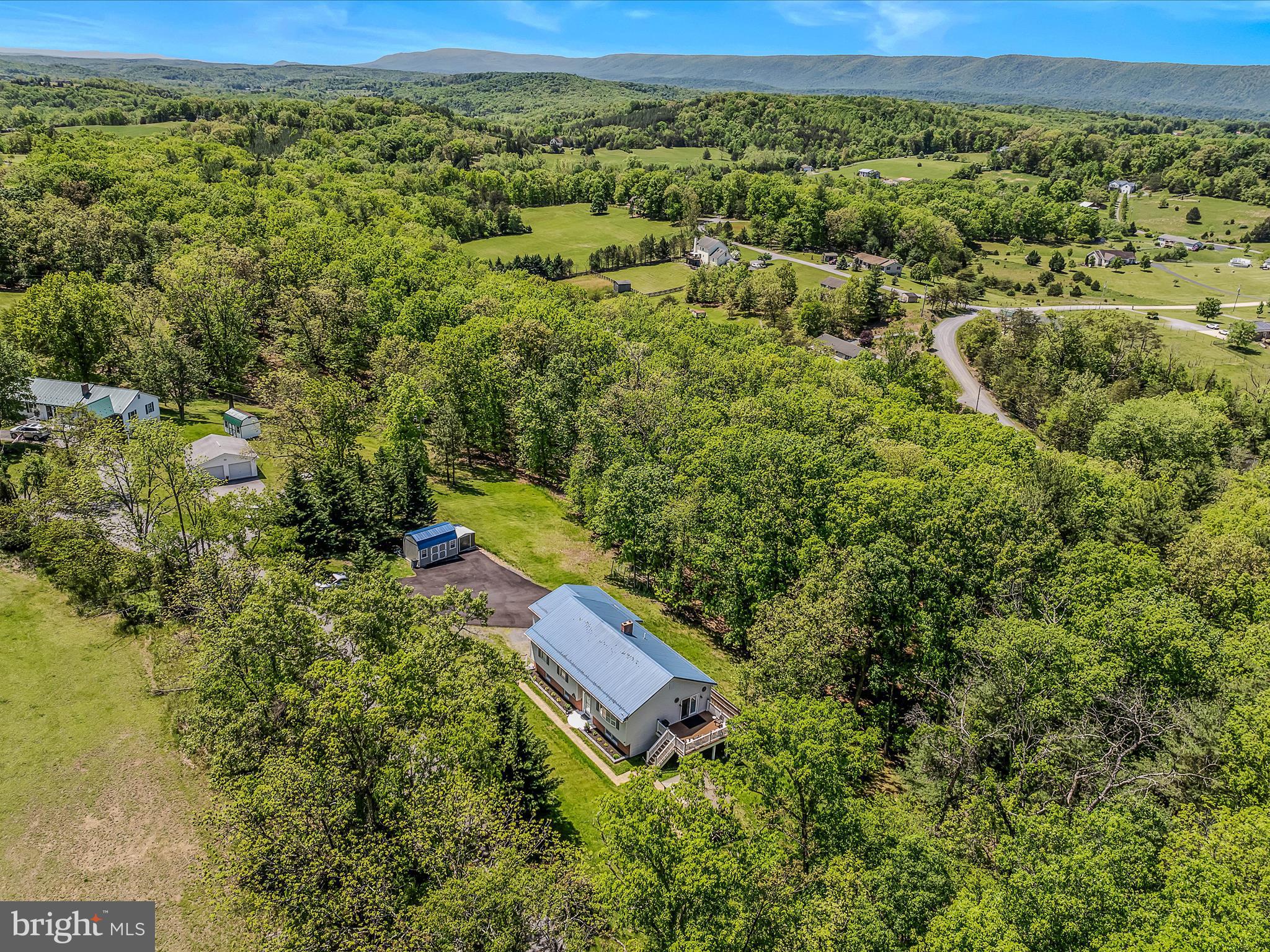 3322 Johnsons Mill Road Berkeley Springs, WV 25411 - Photo 50 of 52 Aerial View