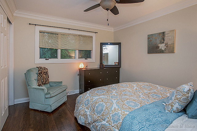 612 Ranch Road Wheaton, IL 60187 - Photo 14 of 24 a bedroom with a bed and window