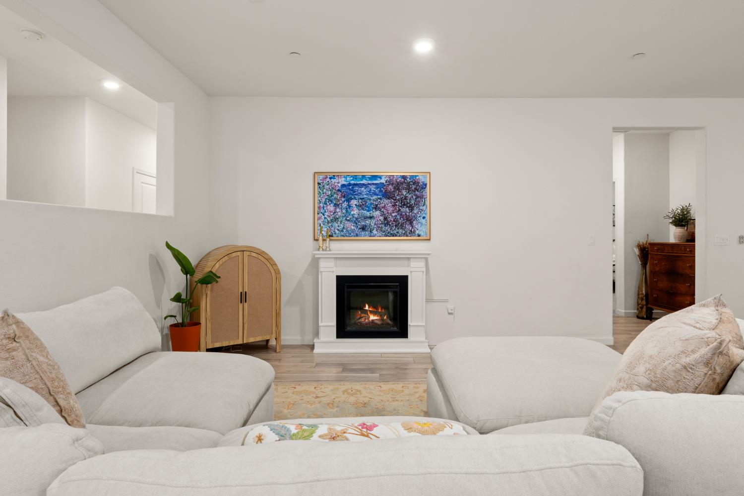 7457 Sobon Lane Rancho Murieta, CA 95683 - Photo 7 of 32 a living room with furniture and a fireplace