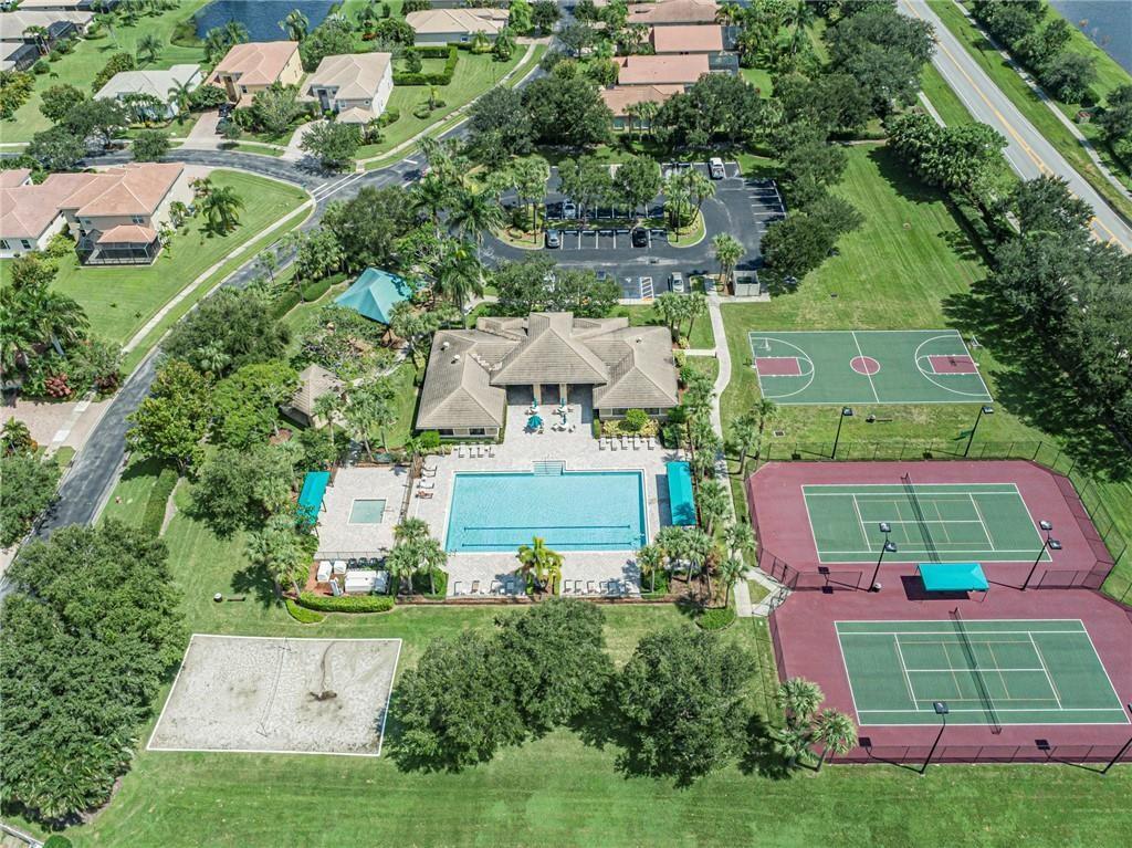 1931 Grey Falcon Circle Southwest Vero Beach, FL 32962 - Photo 26 of 36 an aerial view of a house