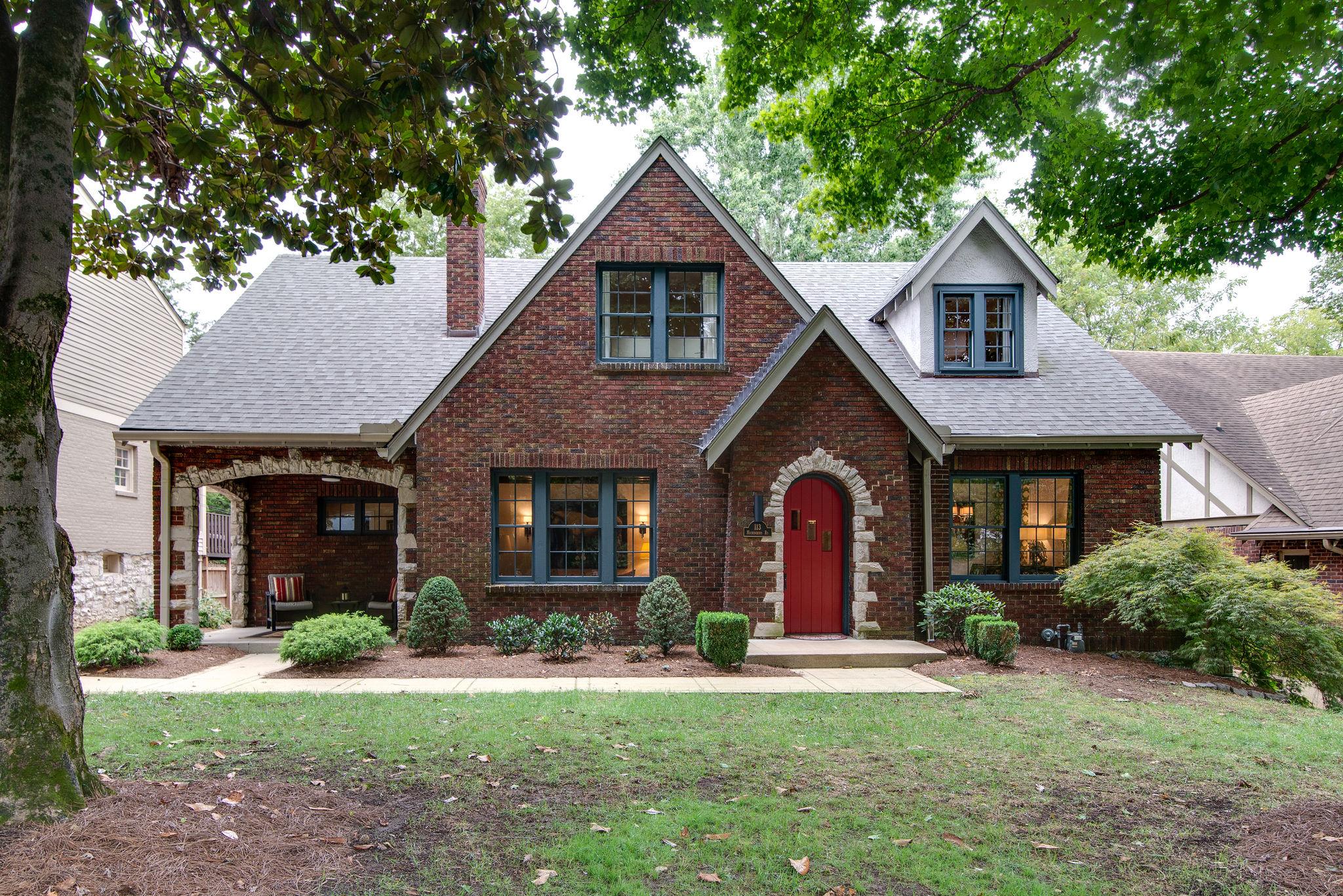 113 Mockingbird Road Nashville, TN 37205 - Photo 1 of 30 a view of a yard in front of house