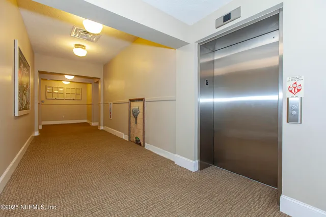 a view of empty room