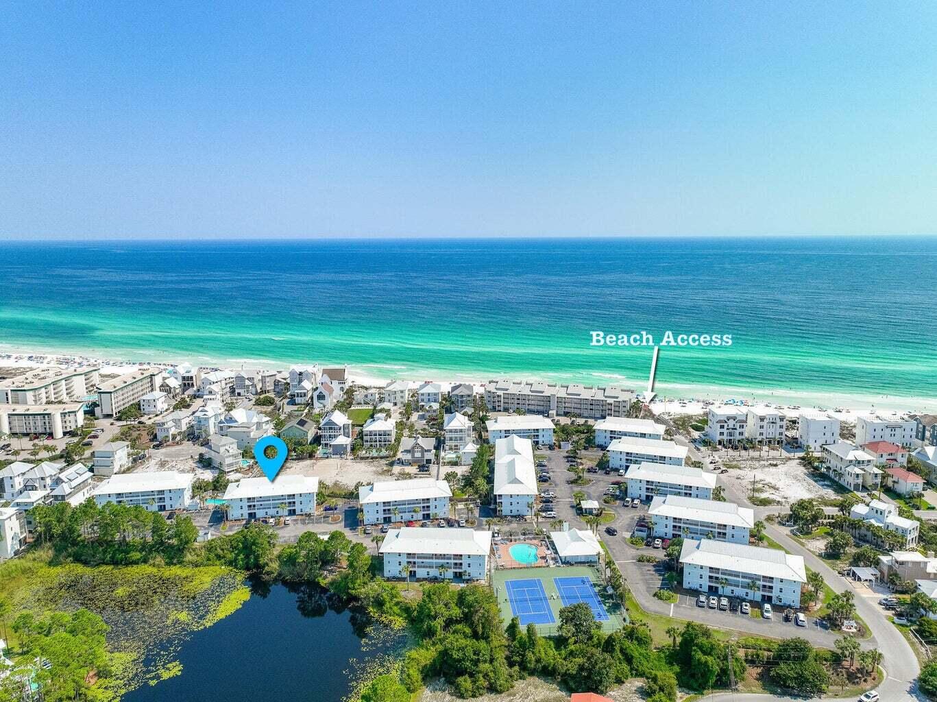 11 Beachside Drive, Unit 1111 Santa Rosa Beach, FL 32459 - Photo 28 of 28 BSV_Community Aerial