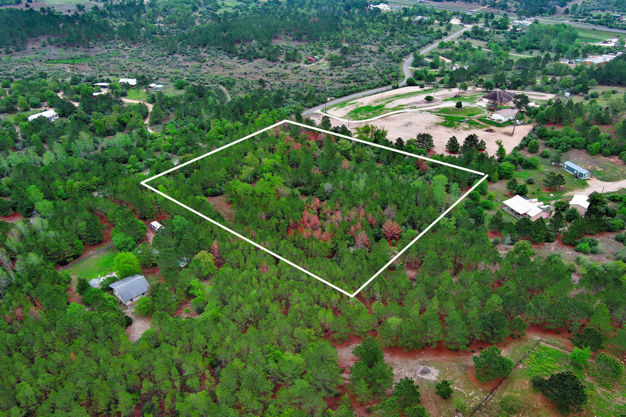 453 Kelley Road East Bastrop, TX 78602 - Photo 20 of 20 a view of a tennis court