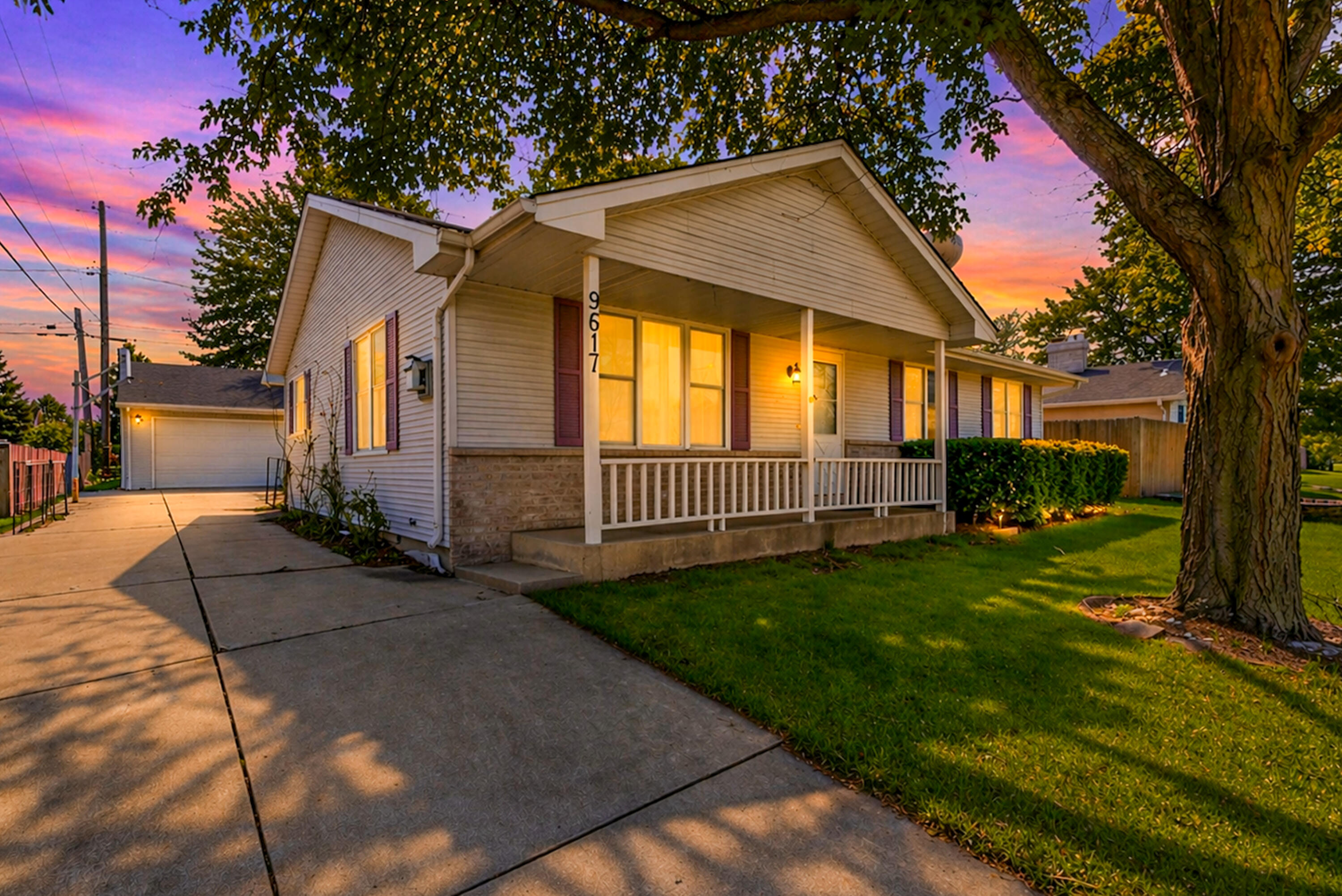 9617 Grayce Drive Sturtevant, WI 53177 - Photo 1 of 1 Twilight, digital