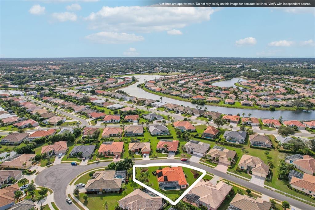 626 May Apple Way Venice, FL 34293 - Photo 56 of 60 an aerial view of a city