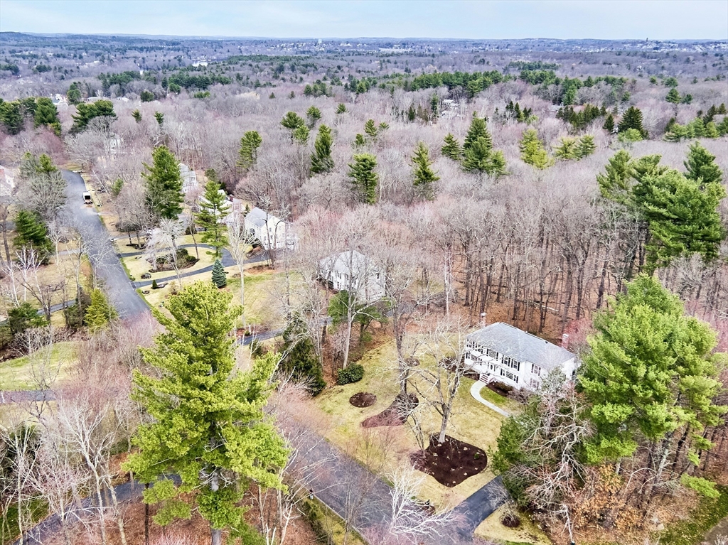 24 Greybirch Road Andover, MA 01810 - Photo 42 of 42 an aerial view of residential house with outdoor space