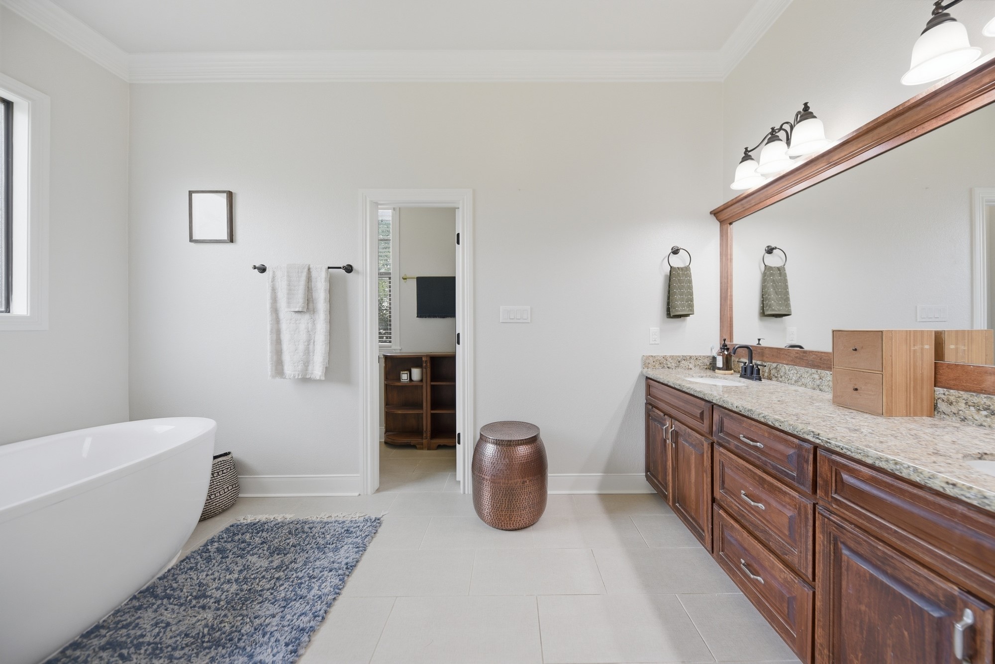 2245 Strangmeier Road Brenham, TX 77833 - Photo 25 of 40 And spa-line en suite bathroom