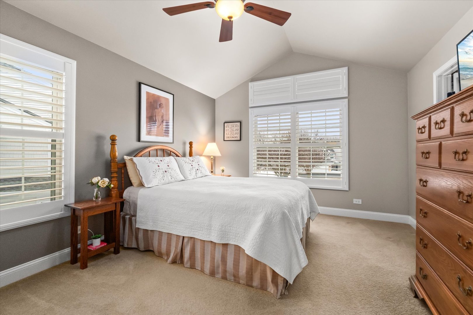 3819 Capri Court Naperville, IL 60564 - Photo 16 of 37 a bedroom with a bed and a window