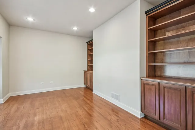 a view of a livingroom with a staircase