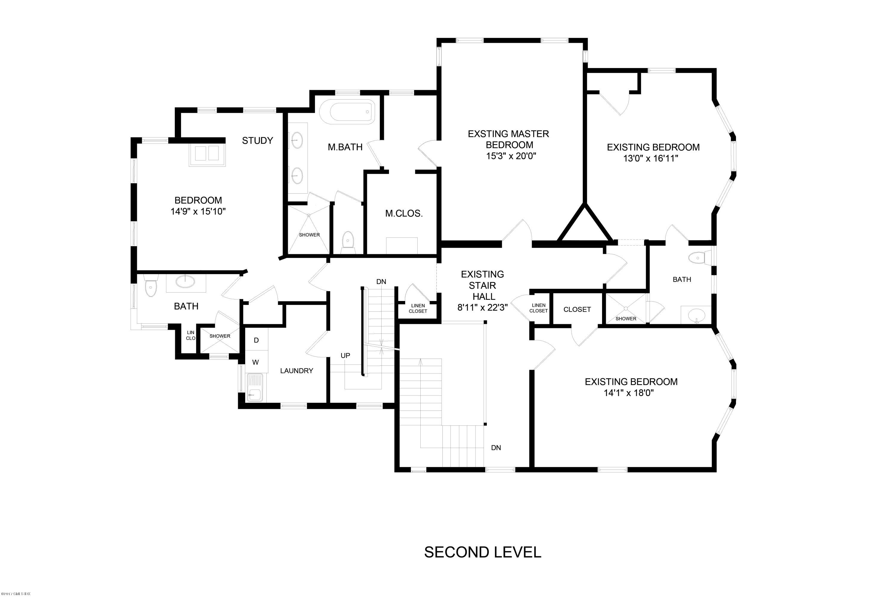 96 Club Road Riverside, CT 06878 - Photo 31 of 33 a picture of a floor plan