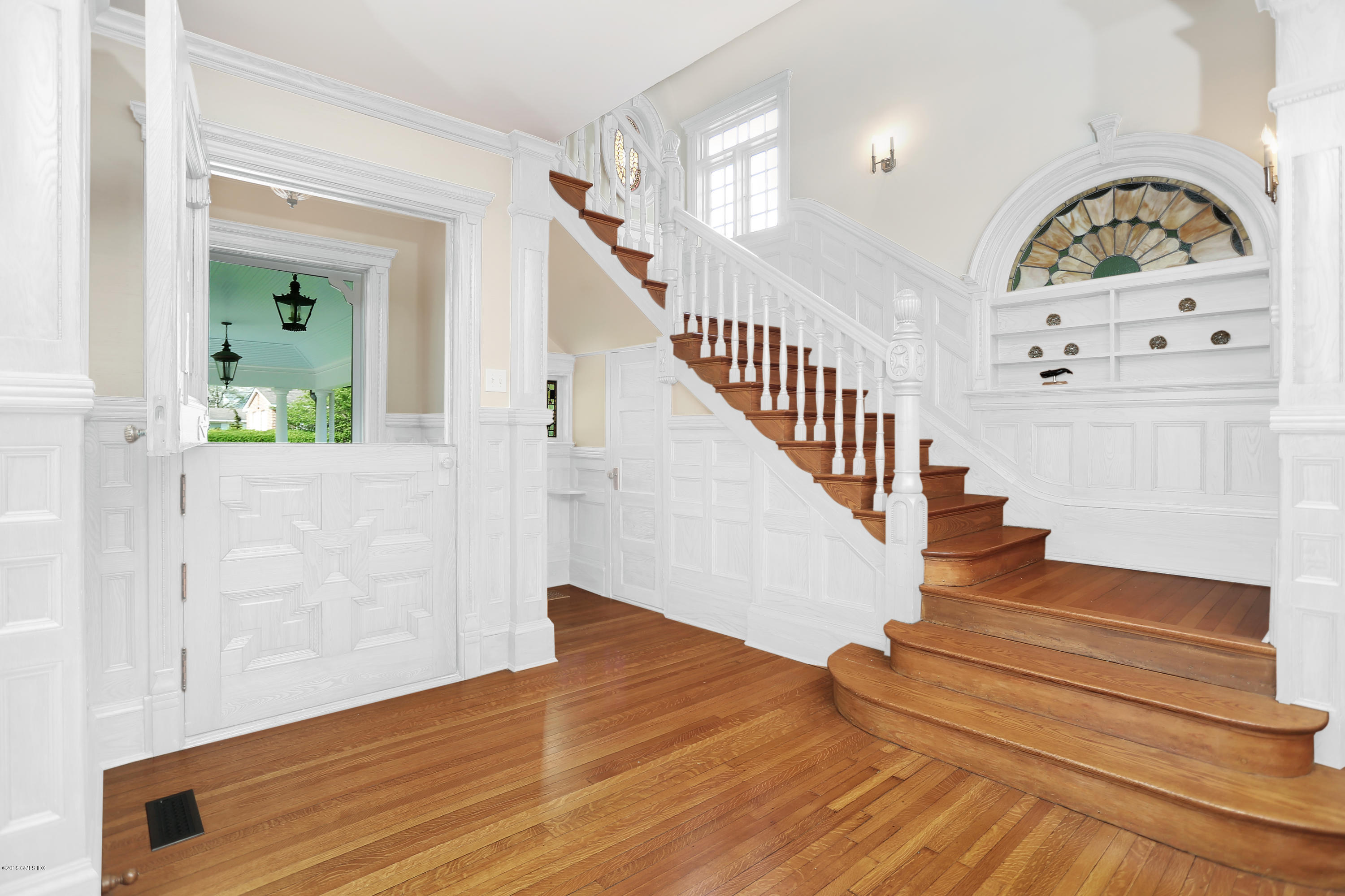 96 Club Road Riverside, CT 06878 - Photo 8 of 33 a view of entryway and hall with wooden floor