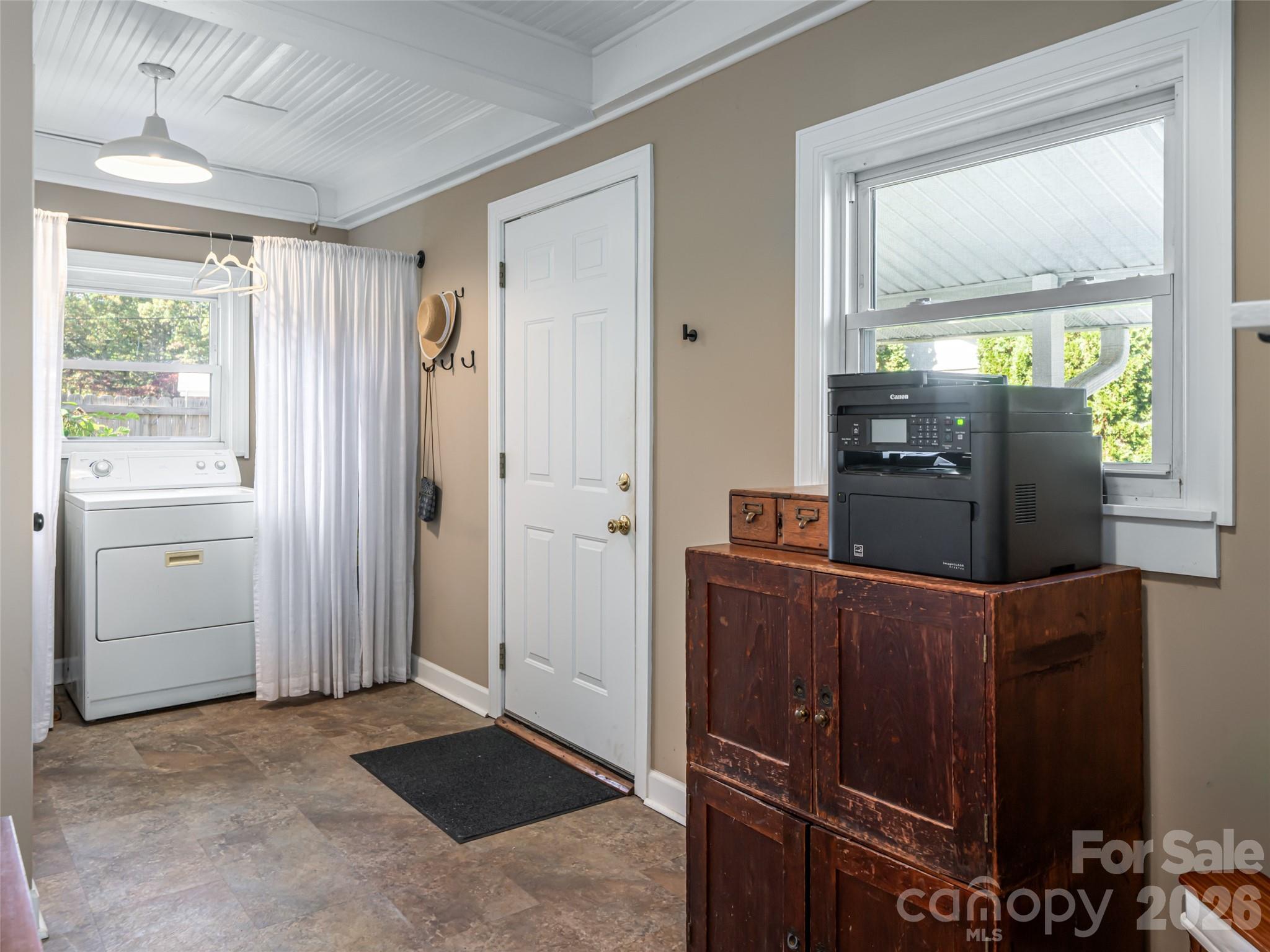 352 Justice Ridge Road Candler, NC 28715 - Photo 33 of 48 a view of a kitchen with wooden floor