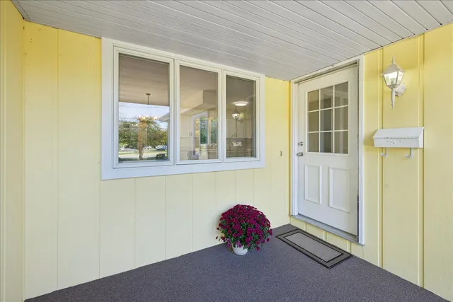 a room with a window