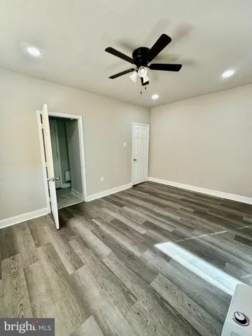 wooden floor in an empty room