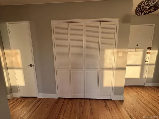 a view of walk in closet