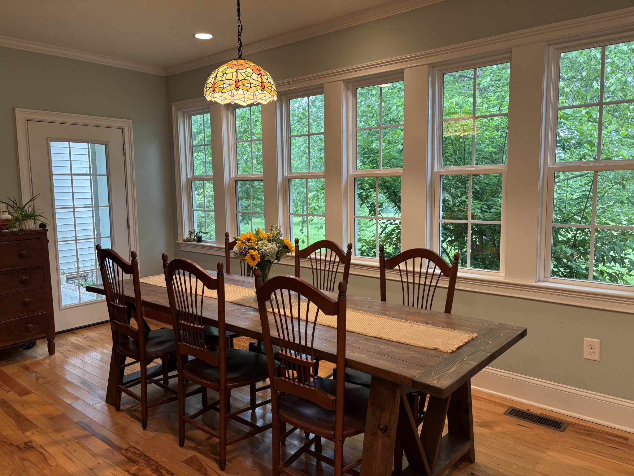 204 Revilo Road Leoma, TN 38468 - Photo 8 of 19 a view of a a dining room with furniture window and outside view