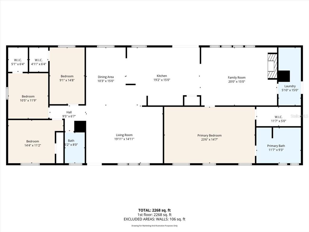 14018 Hexam Road Brooksville, FL 34613 - Photo 4 of 17 a picture of a room with a white wall