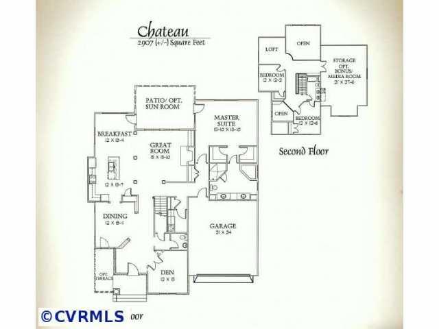 521 Bel Crest Terrace Midlothian, VA 23113 - Photo 2 of 2 Other - Floor Plan
