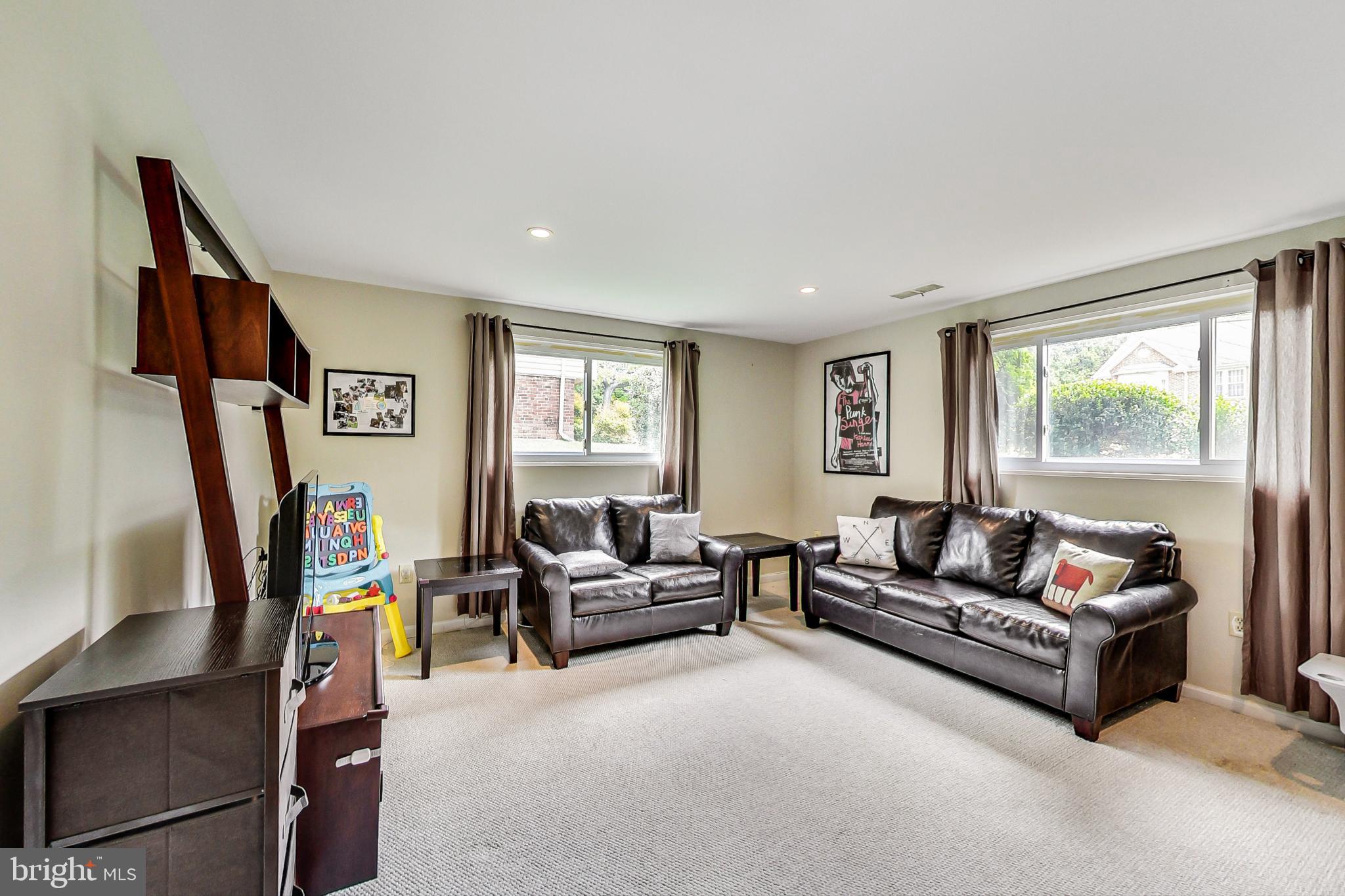 10028 Greenock Road Silver Spring, MD 20901 - Photo 24 of 44 Lower Level Rec Room