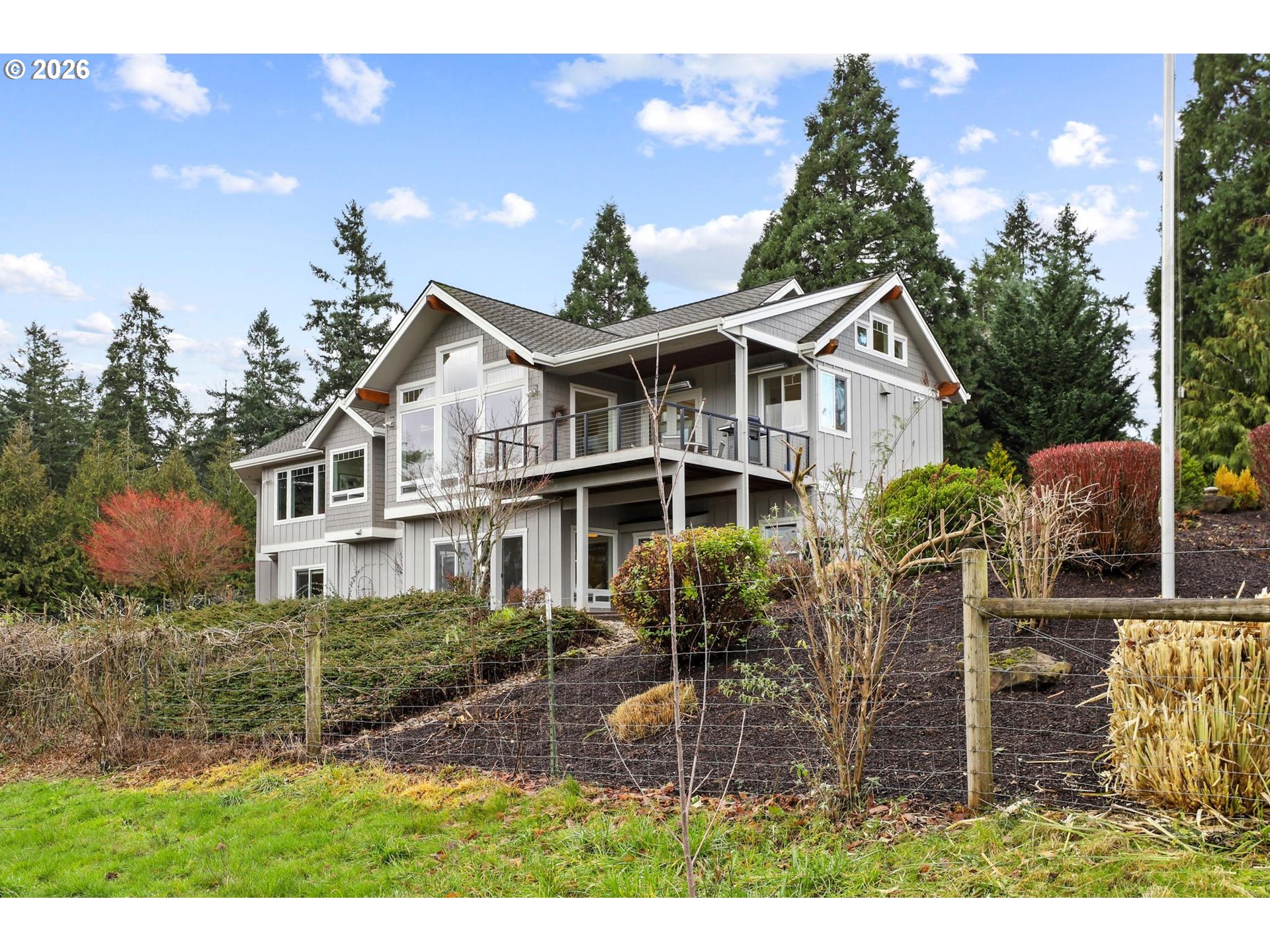 23875 Southwest Newland Road Wilsonville, OR 97070 - Photo 33 of 40 a front view of a house with a yard