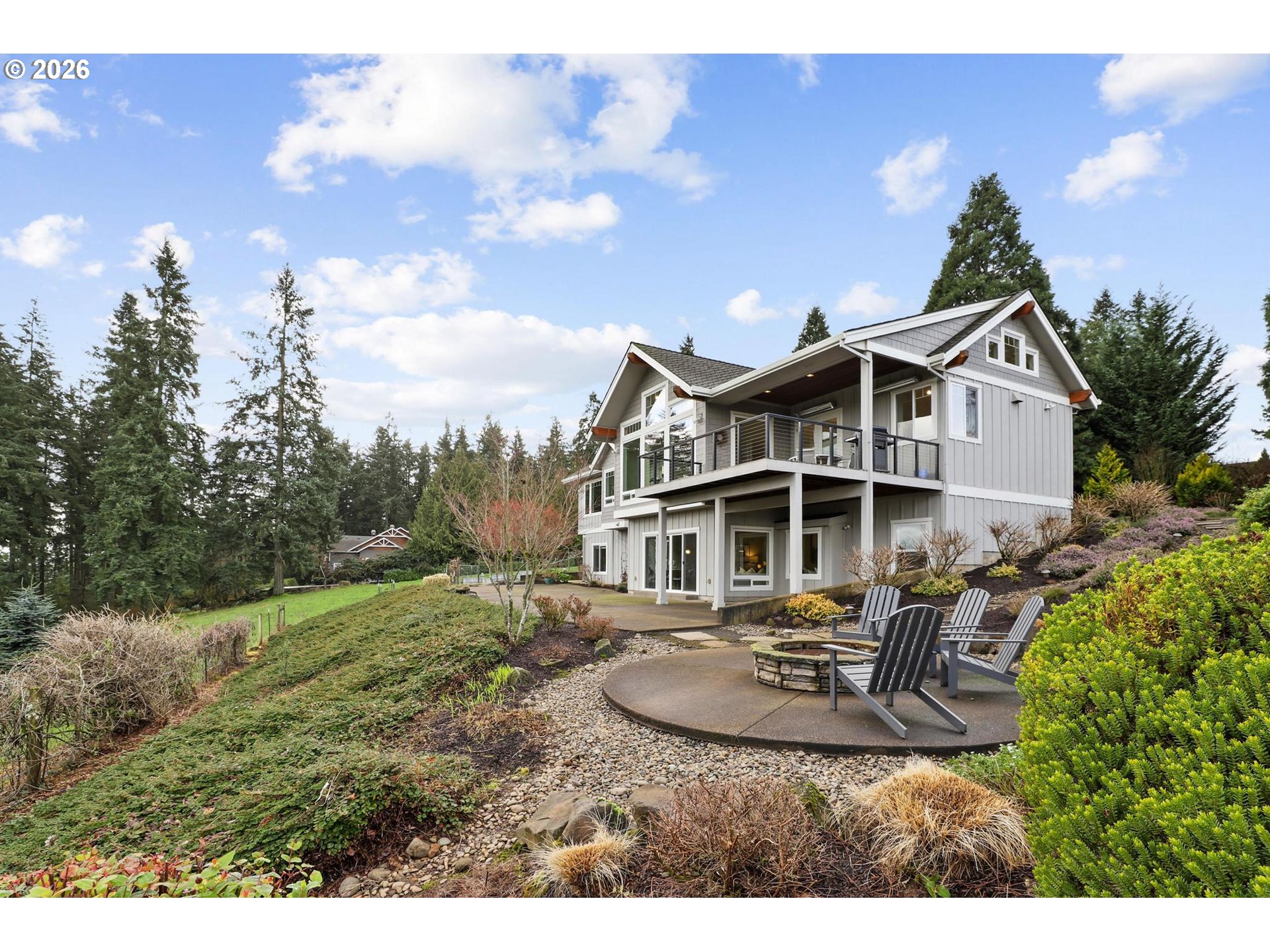 23875 Southwest Newland Road Wilsonville, OR 97070 - Photo 35 of 40 a front view of a house with a yard
