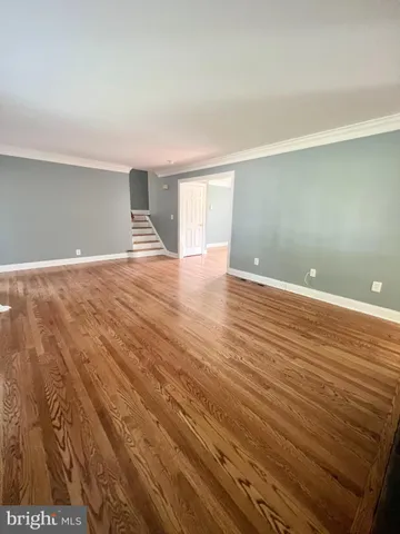 wooden floor in an empty room