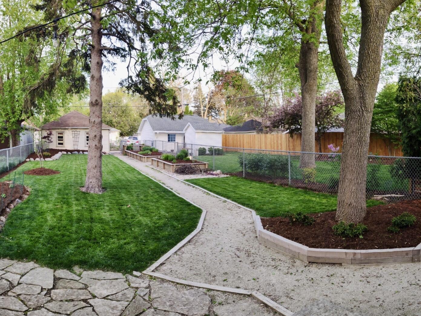 1218 North Hawley Road Milwaukee, WI 53208 - Photo 2 of 4 Landscaped Backard