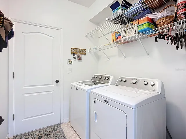 a view of a lake from a yard